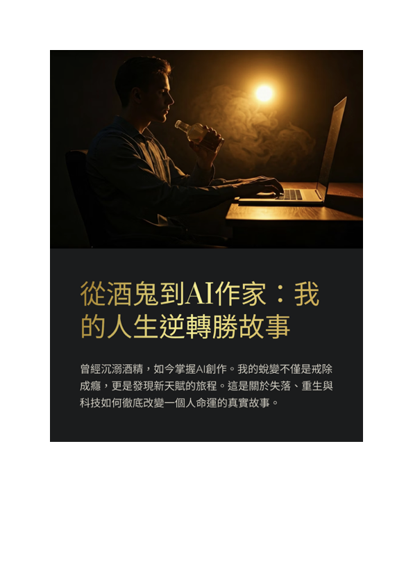 《從酒鬼到AI作家》書籍封面